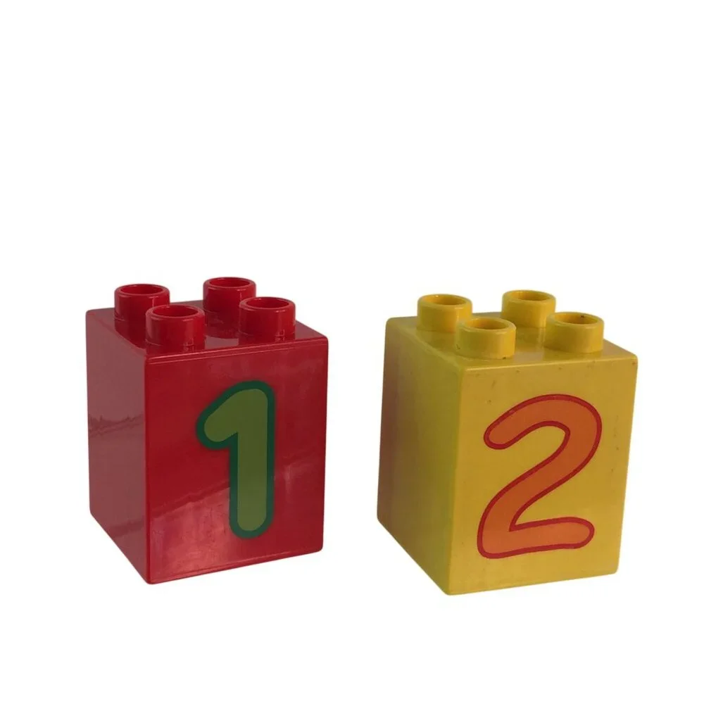 Lego Duplo Play With Numbers Counting Blocks Replacement Parts 1-10 - Picture 2 of 11